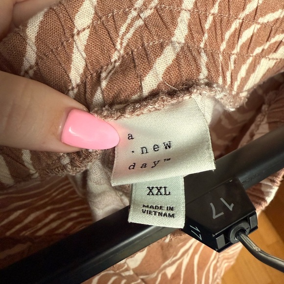 A New Day from Target Zebra Print Linen Pants 🦓 - Picture 7 of 7